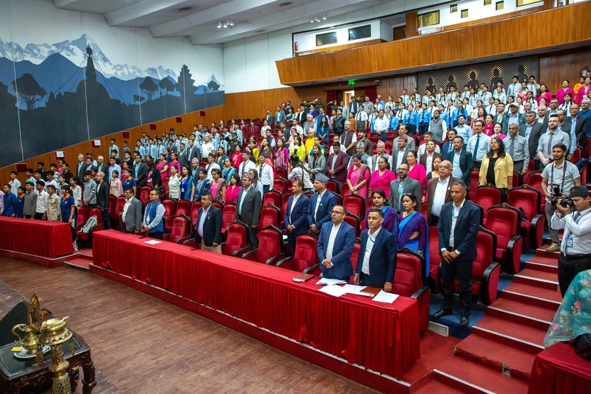 Civil servant hospital service unit at Singha Durbar