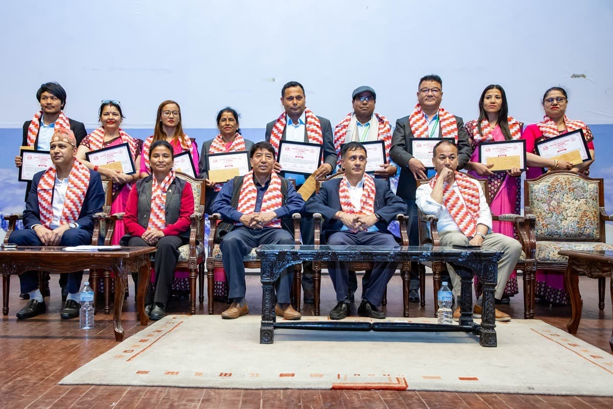 Kathmandu Metropolitan City education award ceremony